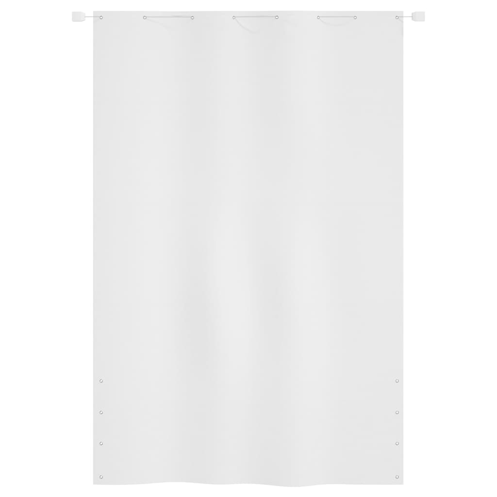 vidaXL fehér oxford-szövet erkélyparaván 160 x 240 cm