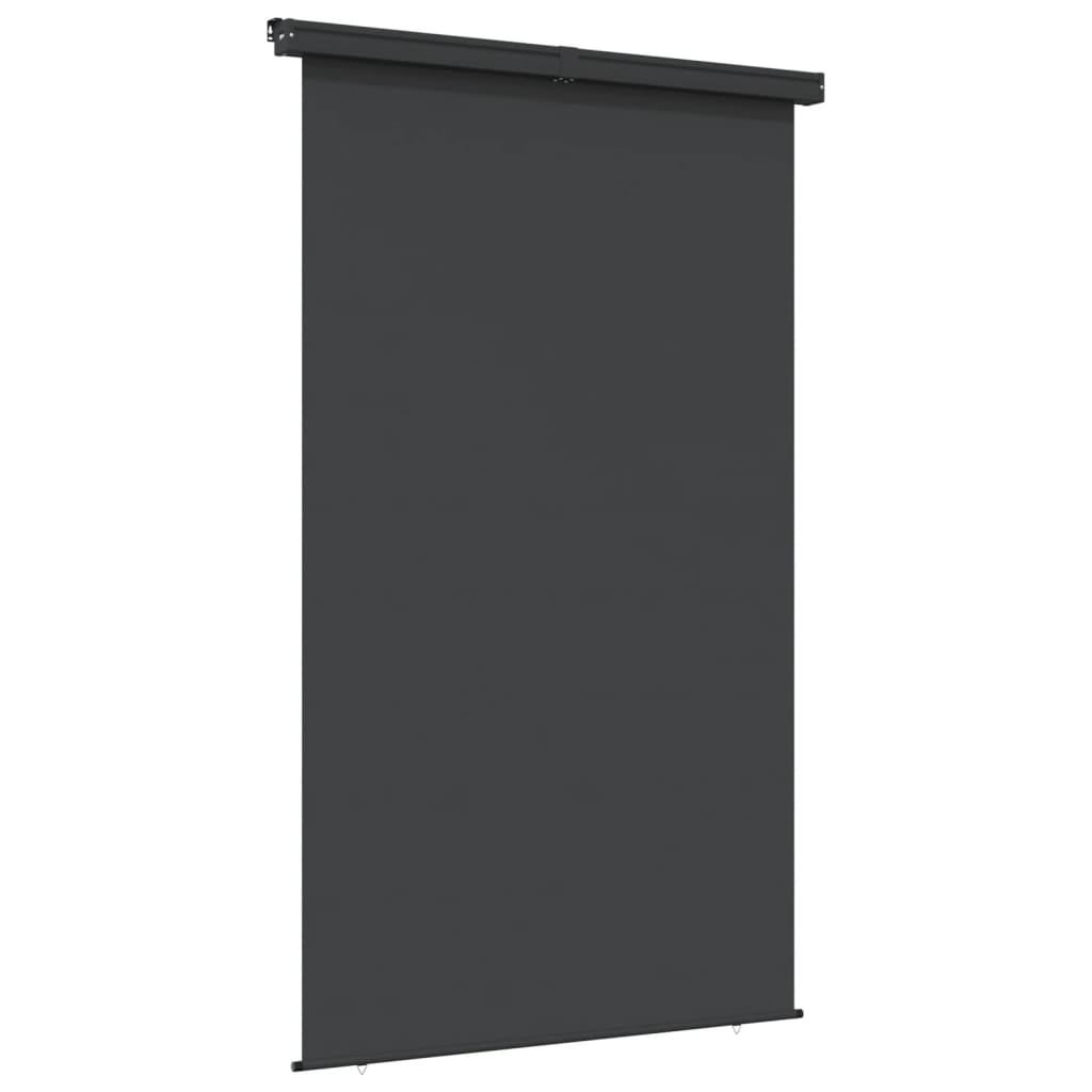 vidaXL fekete erkély oldalnapellenző 165 x 250 cm