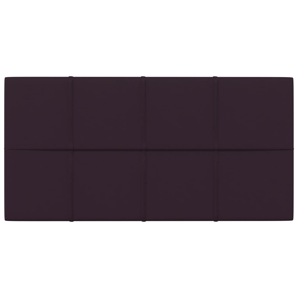 vidaXL 12 db lila szövet fali panel 60x30 cm 2,16 m²
