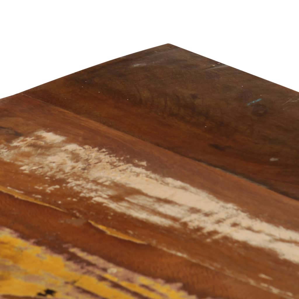 vidaXL tömör újrahasznosított fa dohányzóasztal 50 x 50 x 35 cm
