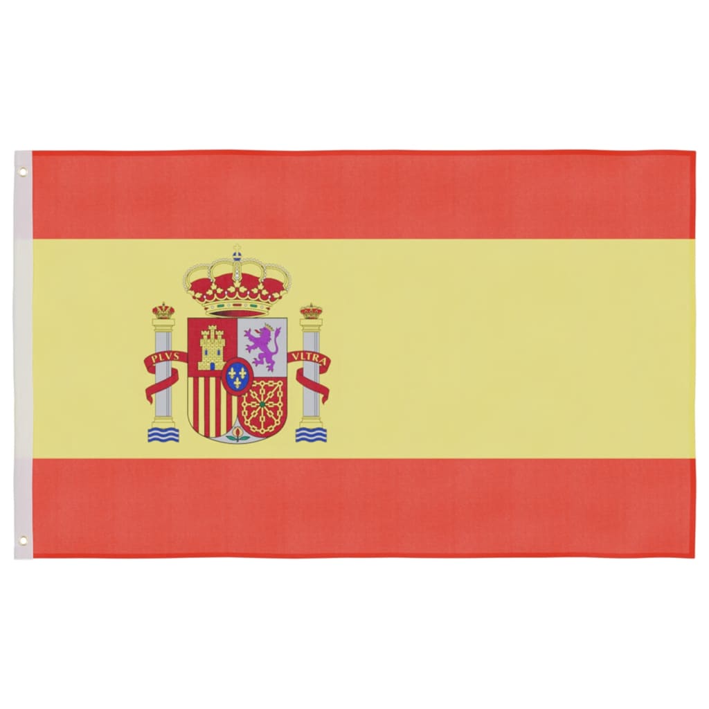 vidaXL spanyol alumínium zászló és rúd 5,55 m