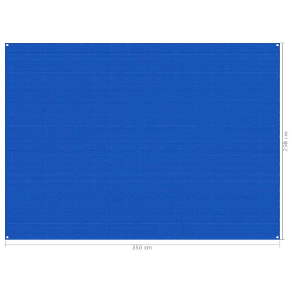 vidaXL kék sátorszőnyeg 250 x 350 cm