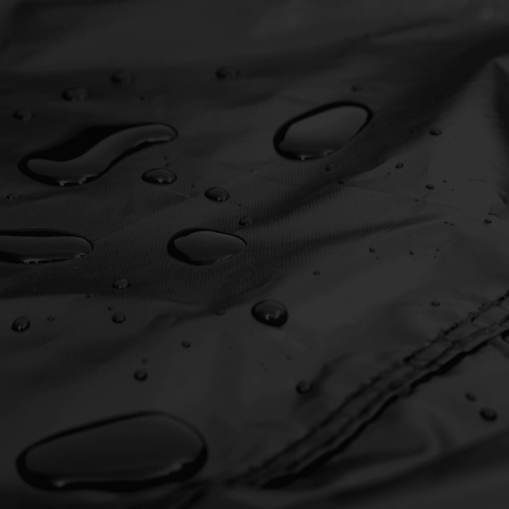 vidaXL fekete 420D oxford szövet függőkagylószék-huzat 190 x 115 cm