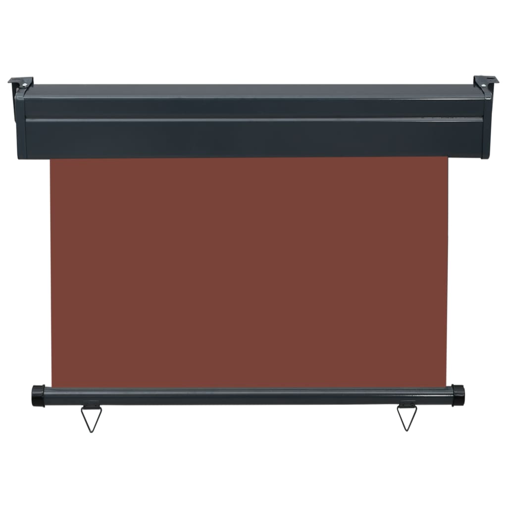 vidaXL barna oldalsó terasznapellenző 105 x 250 cm