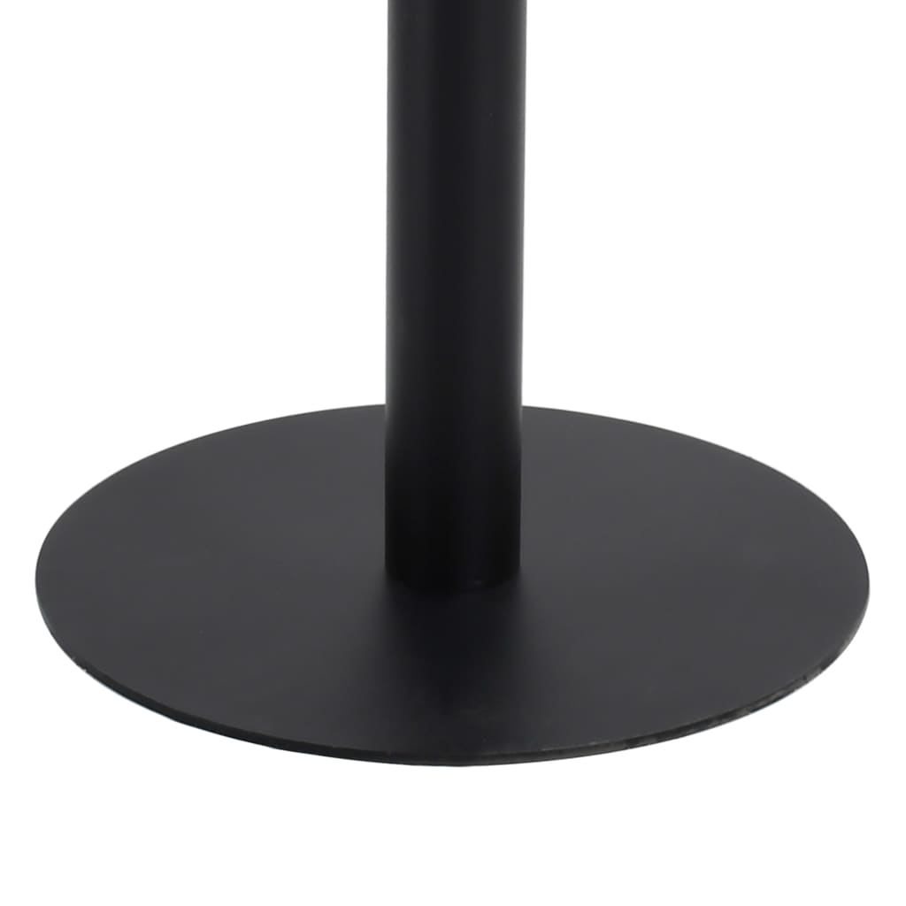 vidaXL sötétbarna MDF bisztróasztal 80 x 80 cm