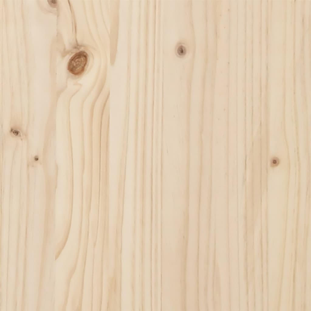 vidaXL tömör fenyőfa ágykeret 140 x 200 cm