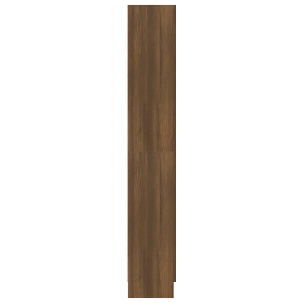 vidaXL barna tölgyszínű fa fürdőszobaszekrény 82,5 x 30,5 x 185,5 cm