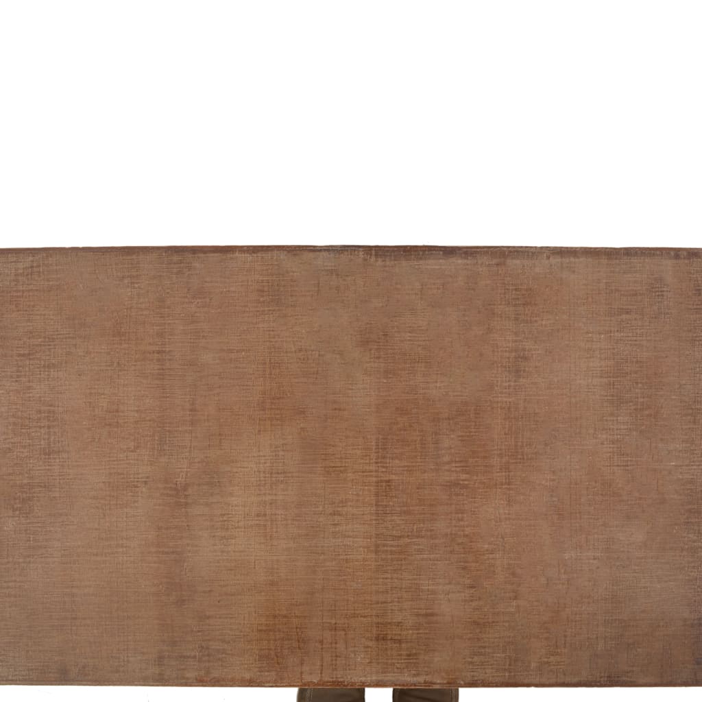 vidaXL barna tömör fenyő dohányzóasztal 91 x 51 x 38 cm