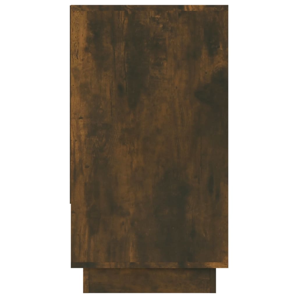 vidaXL füstös tölgyszínű forgácslap tálalószekrény 70 x 41 x 75 cm