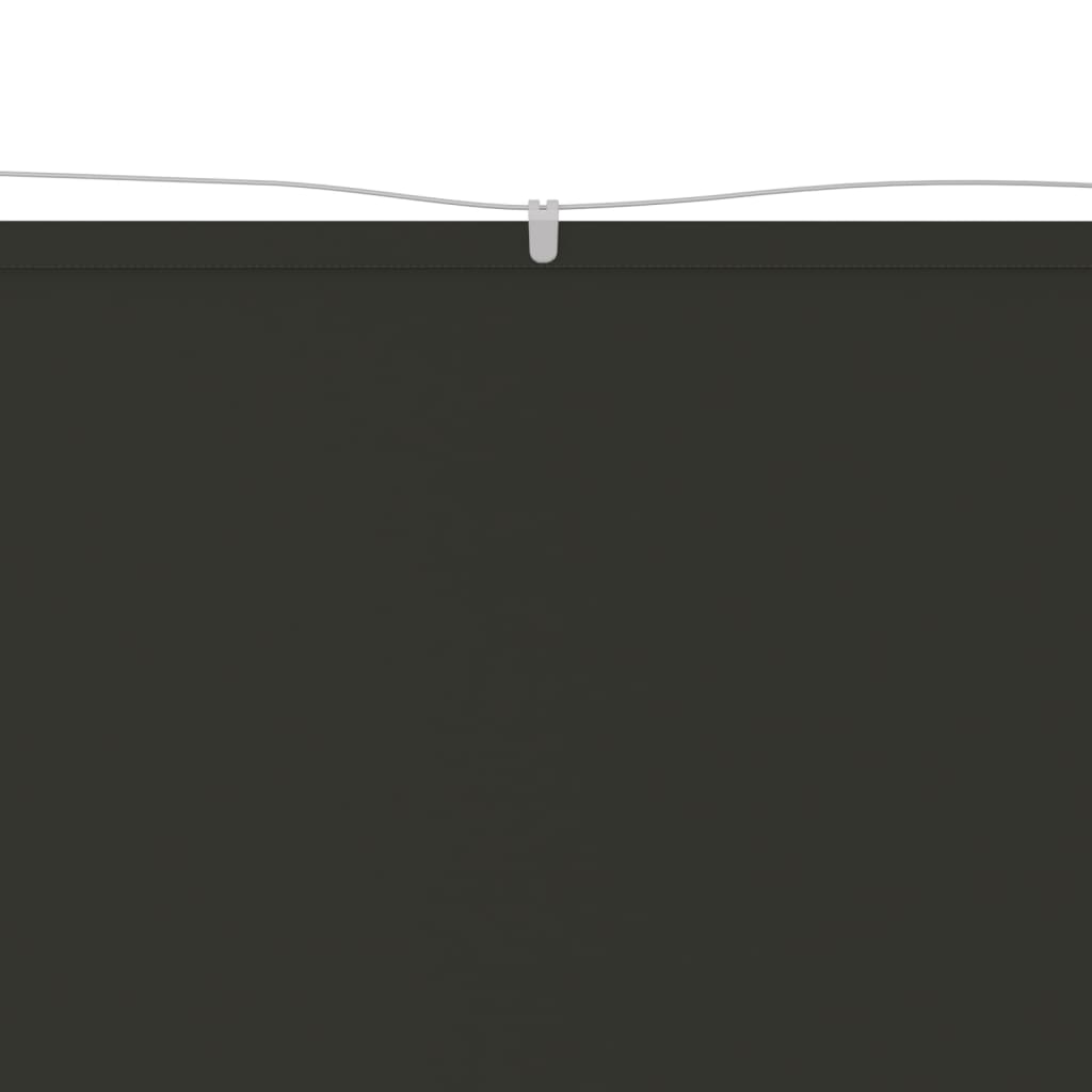 vidaXL antracitszürke oxford-szövet függőleges napellenző 140x270 cm
