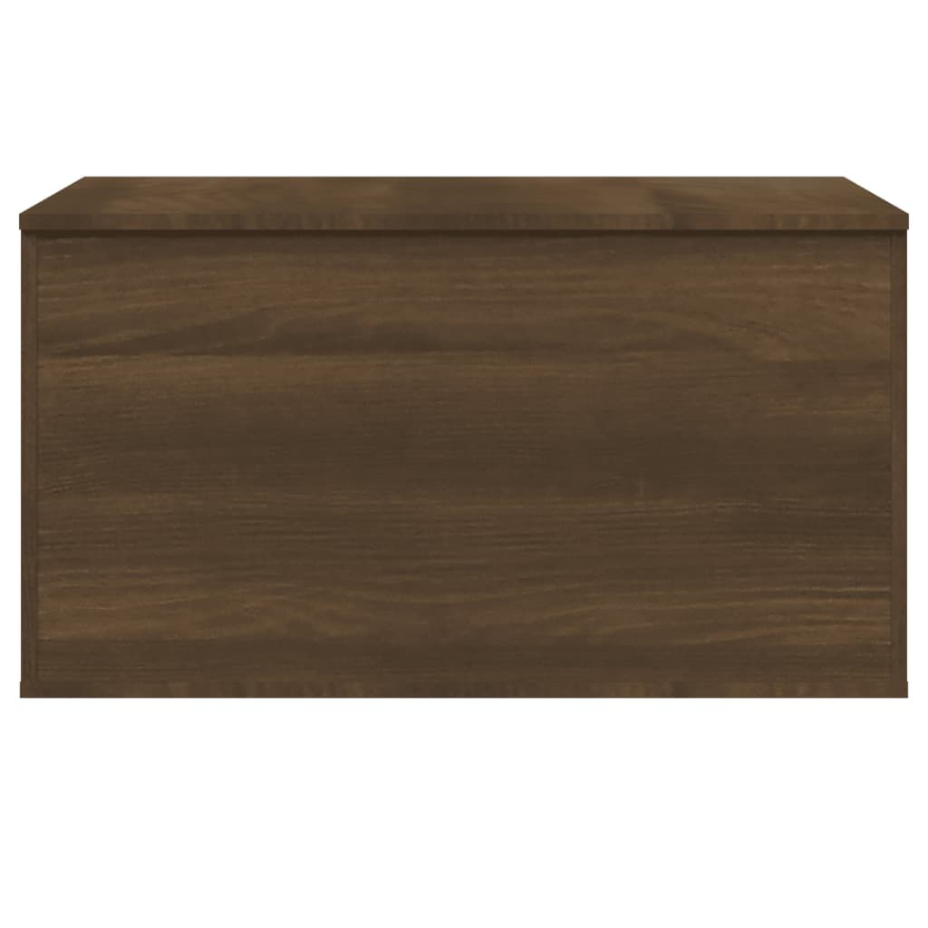 vidaXL barna tölgyszínű szerelt fa tárolóláda 84 x 42 x 46 cm