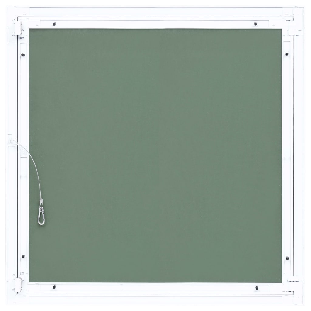 vidaXL alumínium keretes és gipszkartonos hozzáférési panel 400x400 mm