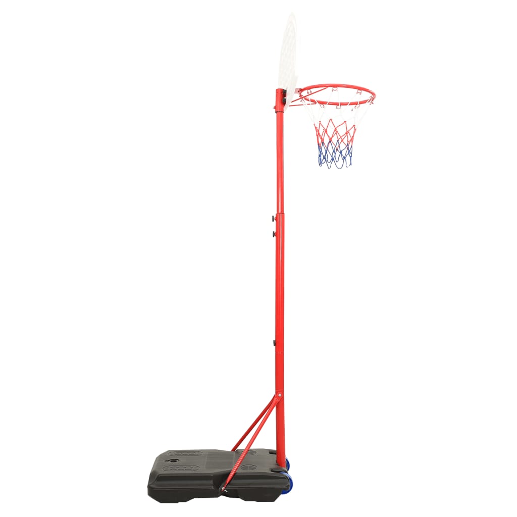 vidaXL hordozható állítható kosárlabdajáték-szett 200-236 cm