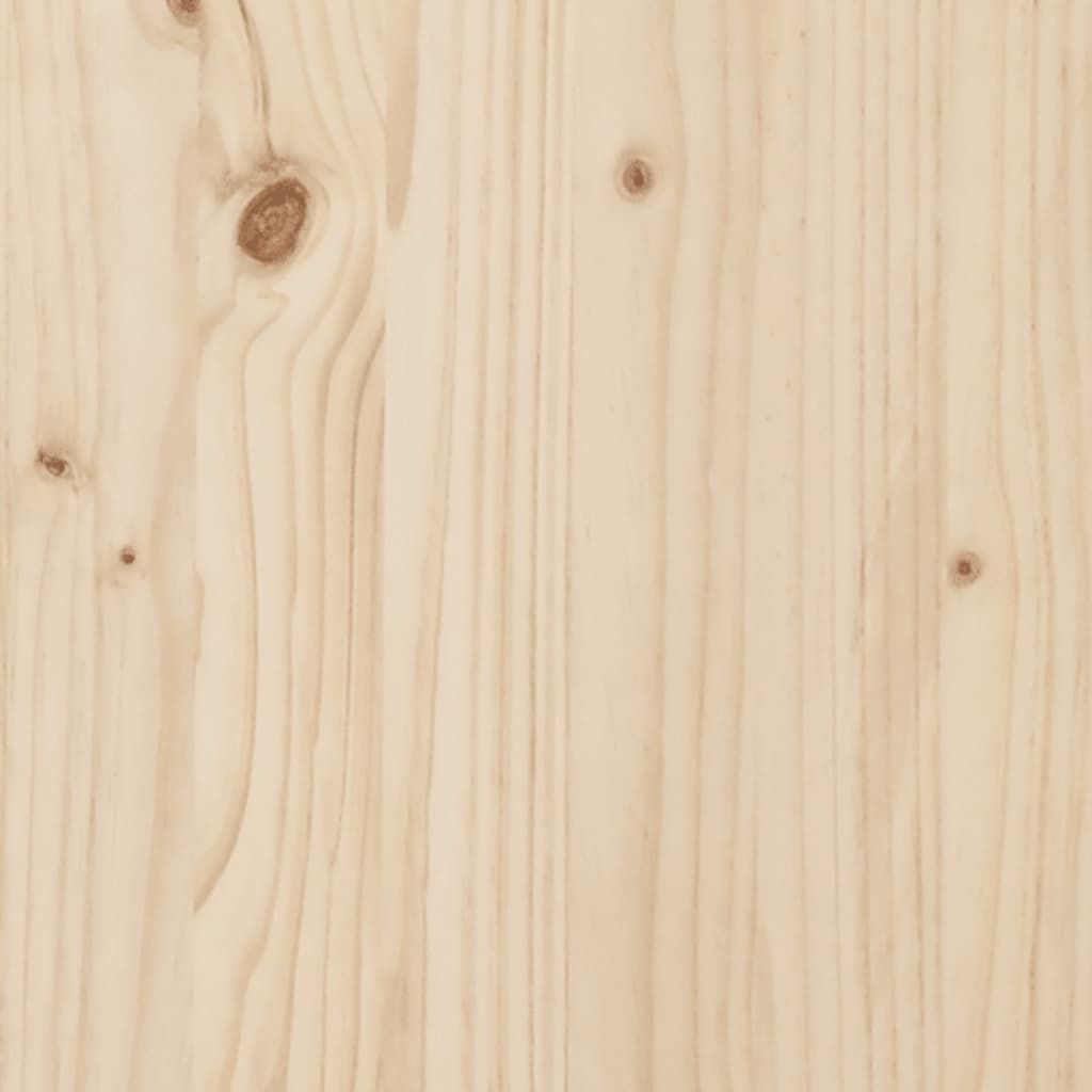 vidaXL tömör fa ágykeret 120x200 cm