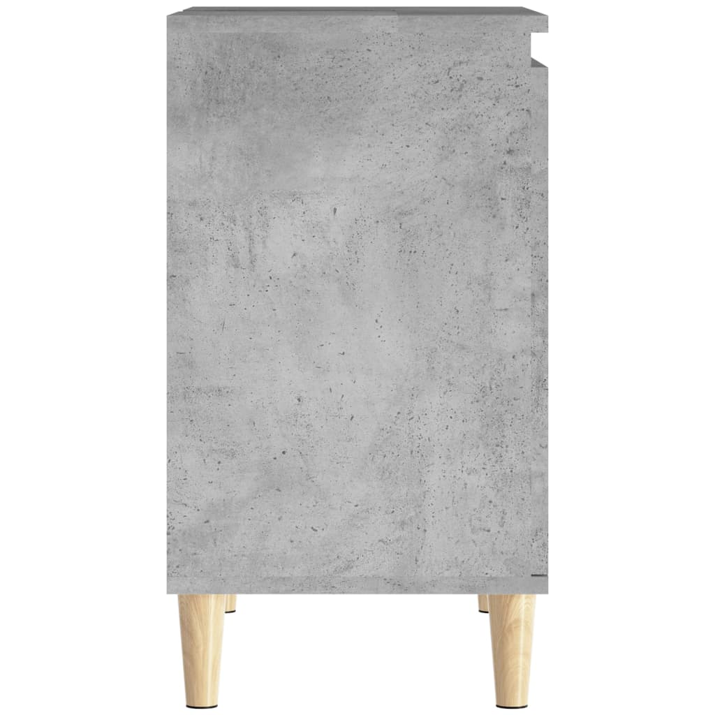 vidaXL betonszürke színű szerelt fa mosdószekrény 58x33x60 cm