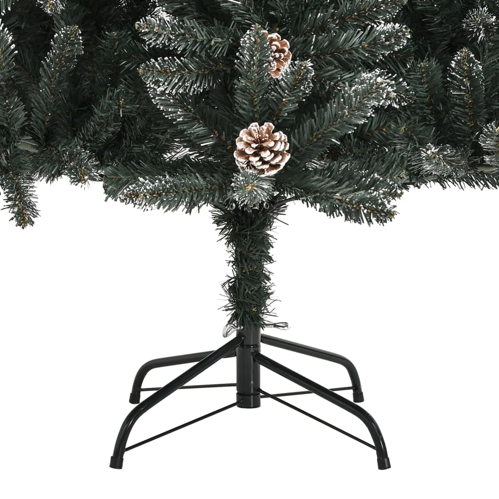 vidaXL zöld PVC műkarácsonyfa állvánnyal 180 cm