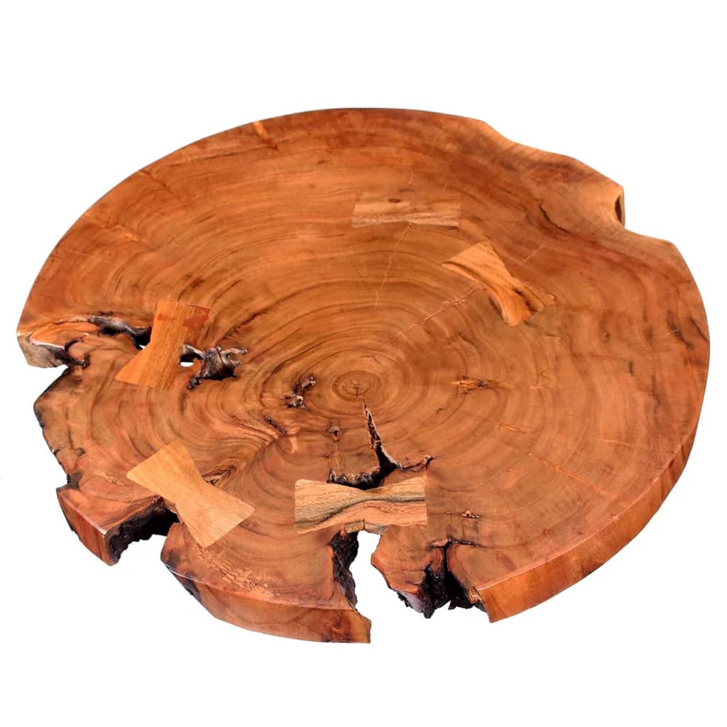 vidaXL tömör akácfa rönk bárasztal (55-60) x 110 cm
