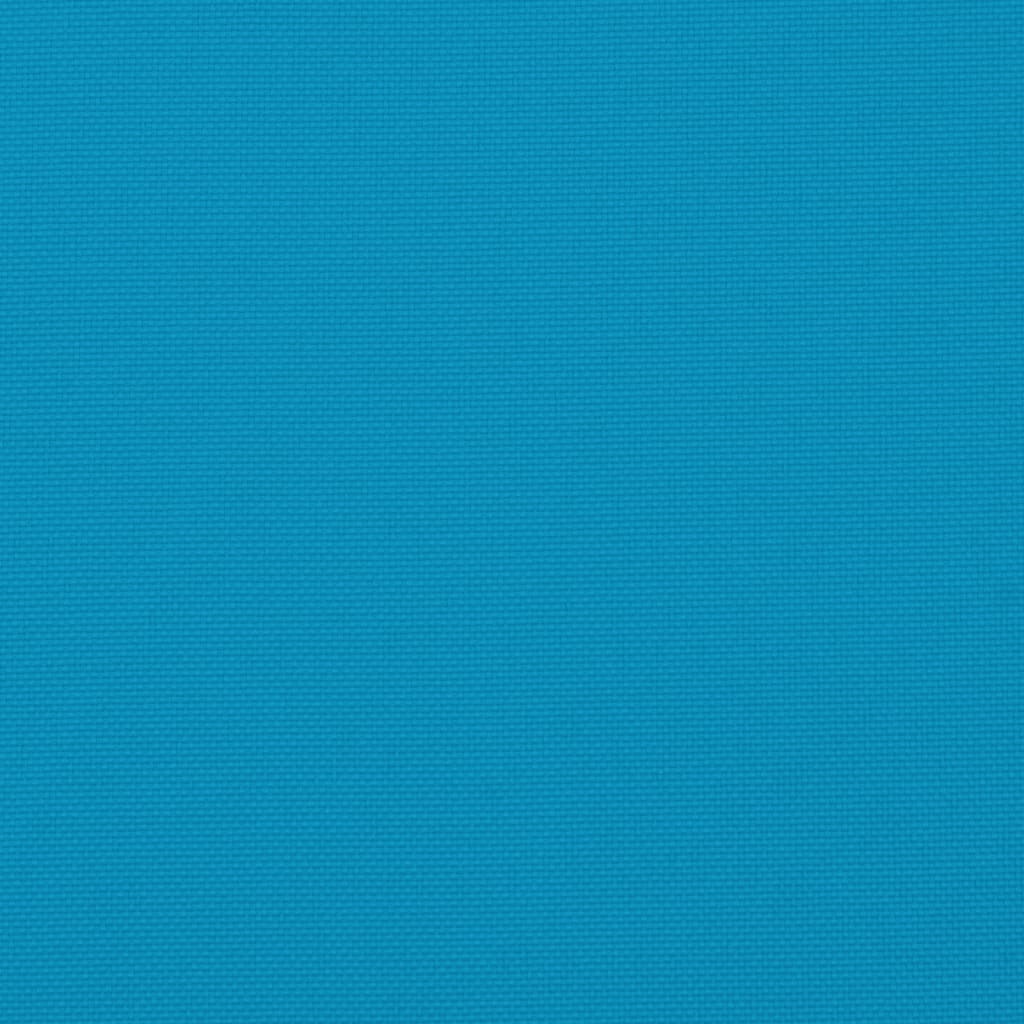 vidaXL kék szövet raklappárna 70 x 40 x 12 cm