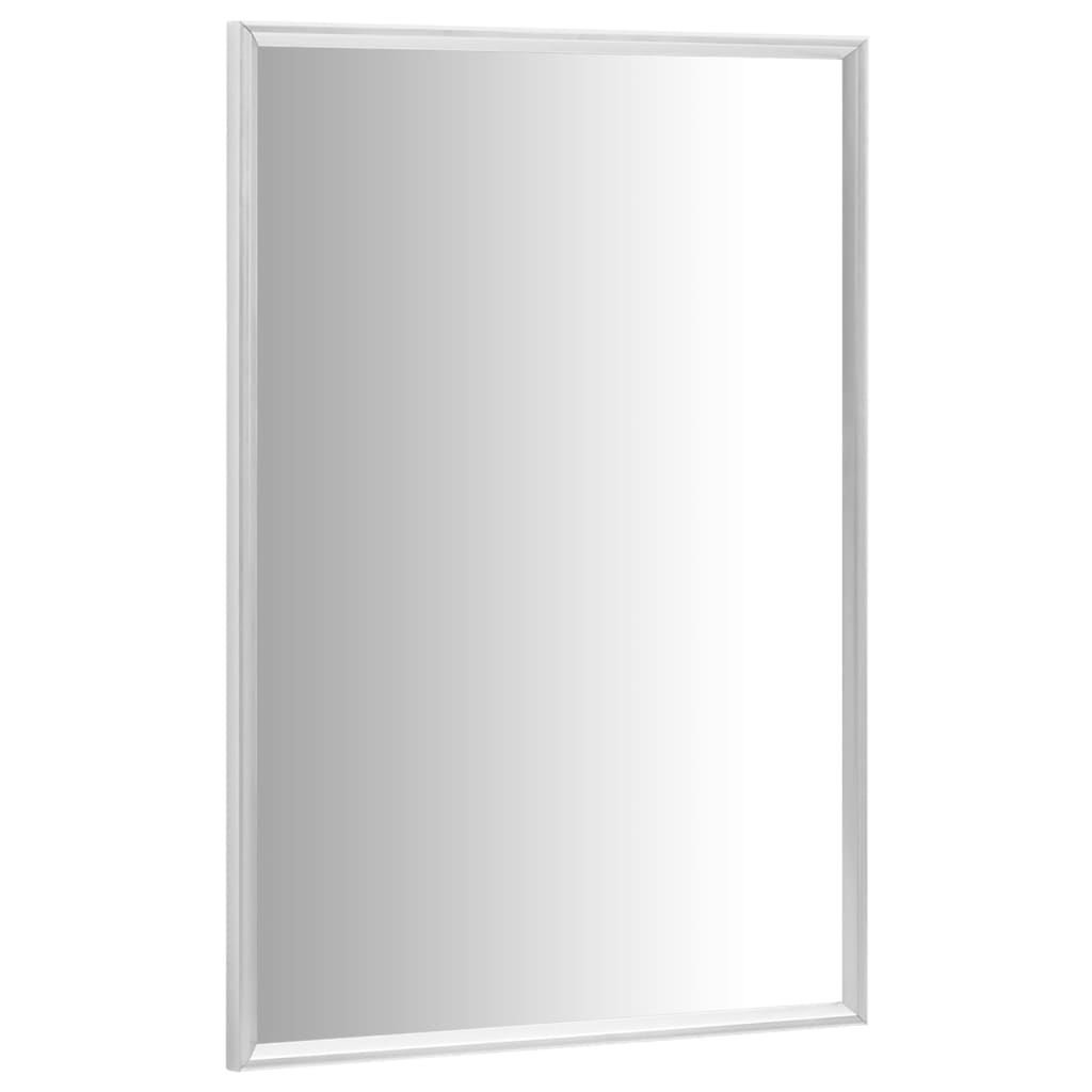 vidaXL ezüstszínű tükör 60 x 40 cm