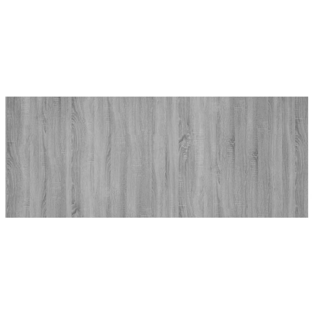 vidaXL szürke sonoma színű szerelt fa ágyfejtámla 200x1,5x80 cm