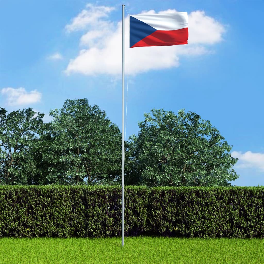 vidaXL cseh zászló 90 x 150 cm