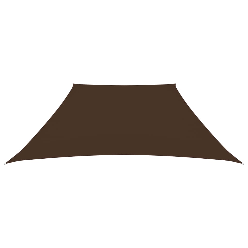 vidaXL barna trapéz alakú oxford szövet napvitorla 3/4 x 3 m