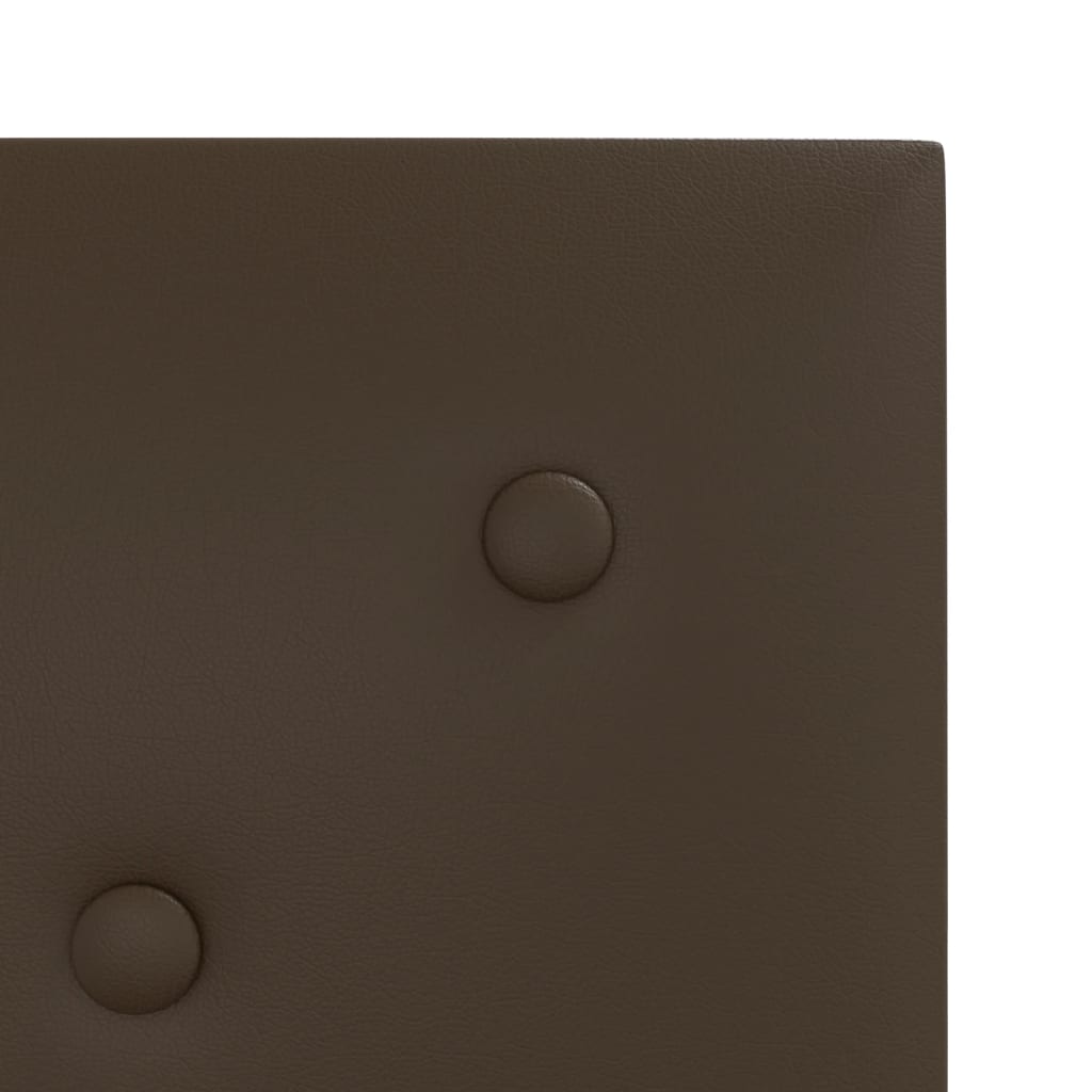 vidaXL 12 db barna műbőr fali panel 30 x 30 cm 1,08 m²