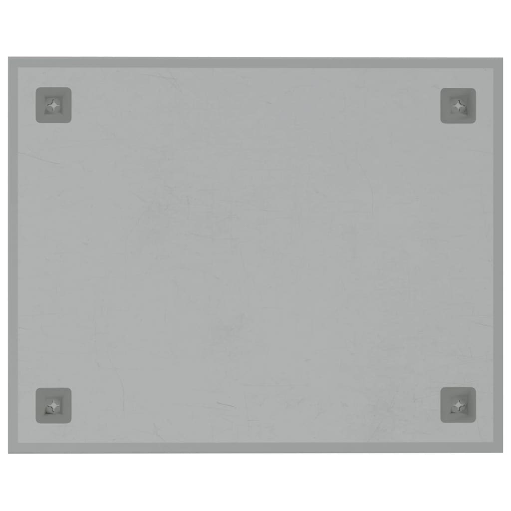 vidaXL fehér falra szerelhető edzett üveg mágnestábla 50 x 40 cm