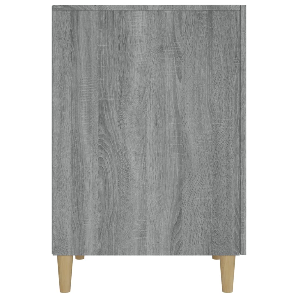 vidaXL szürke sonoma színű szerelt fa íróasztal 140 x 50 x 75 cm