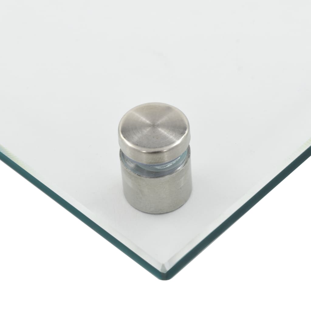 vidaXL átlátszó edzett üveg konyhai fröccsenésgátló 100 x 50 cm