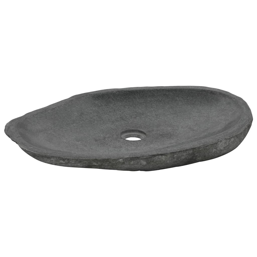 vidaXL ovális folyami kő mosdókagyló 60 - 70 cm