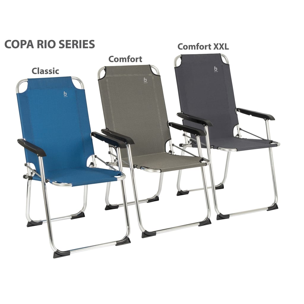 Bo-Camp Copa Rio Comfort XXL homokszínű összecsukható kempingszék