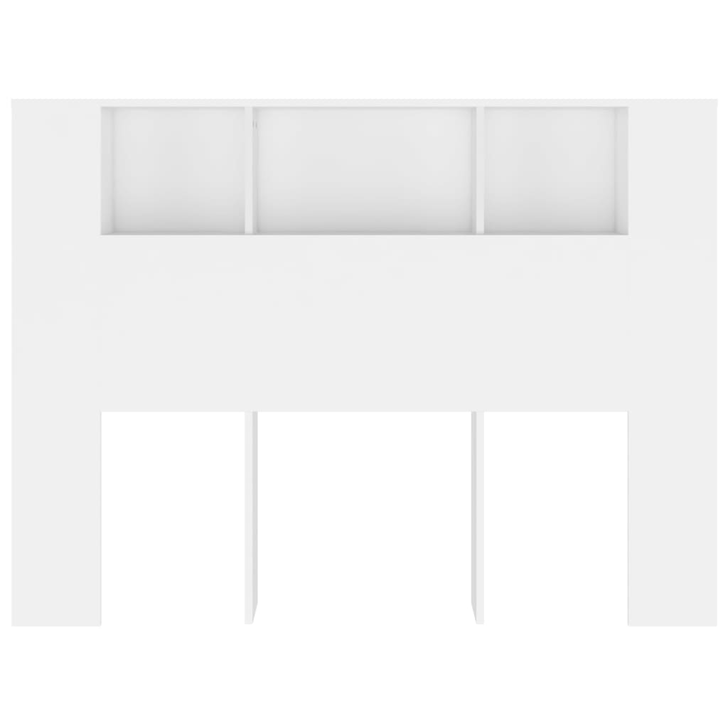 vidaXL fehér áthidaló szekrény 140 x 18,5 x 104,5 cm