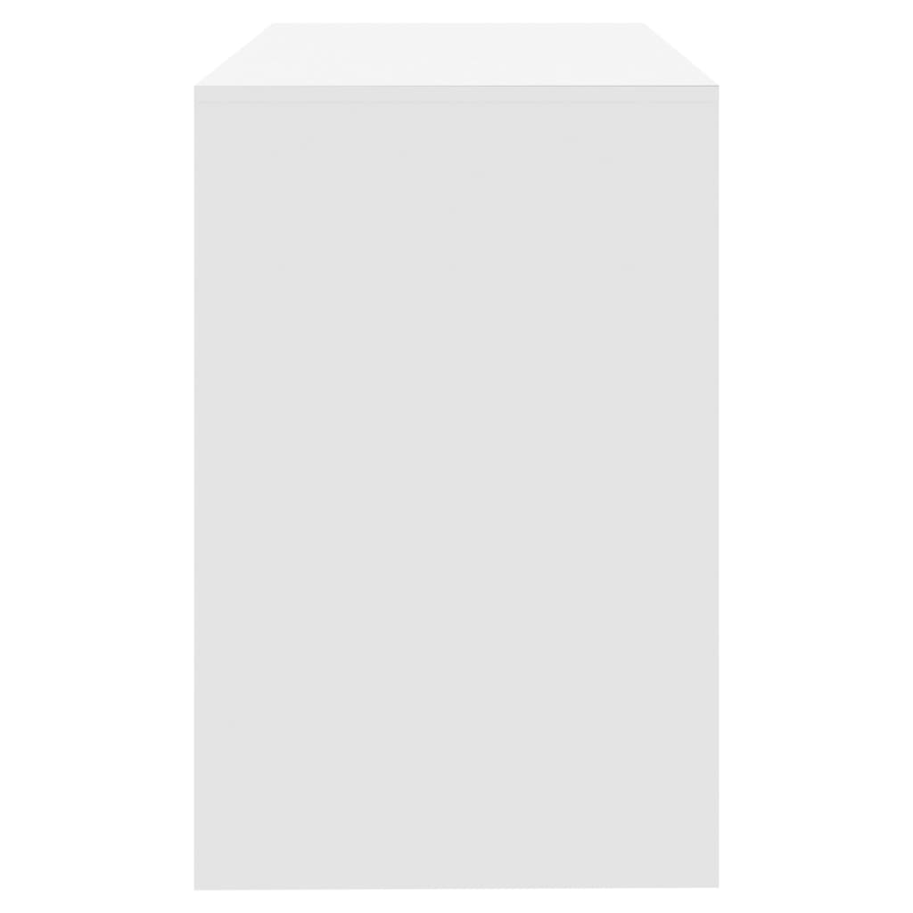 vidaXL fehér forgácslap íróasztal 101 x 50 x 76,5 cm