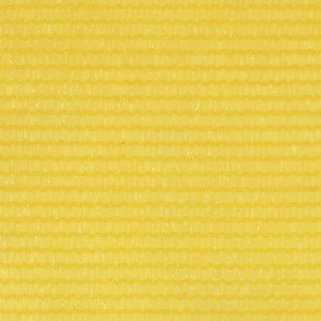 vidaXL sárga HDPE erkélytakaró 90 x 500 cm