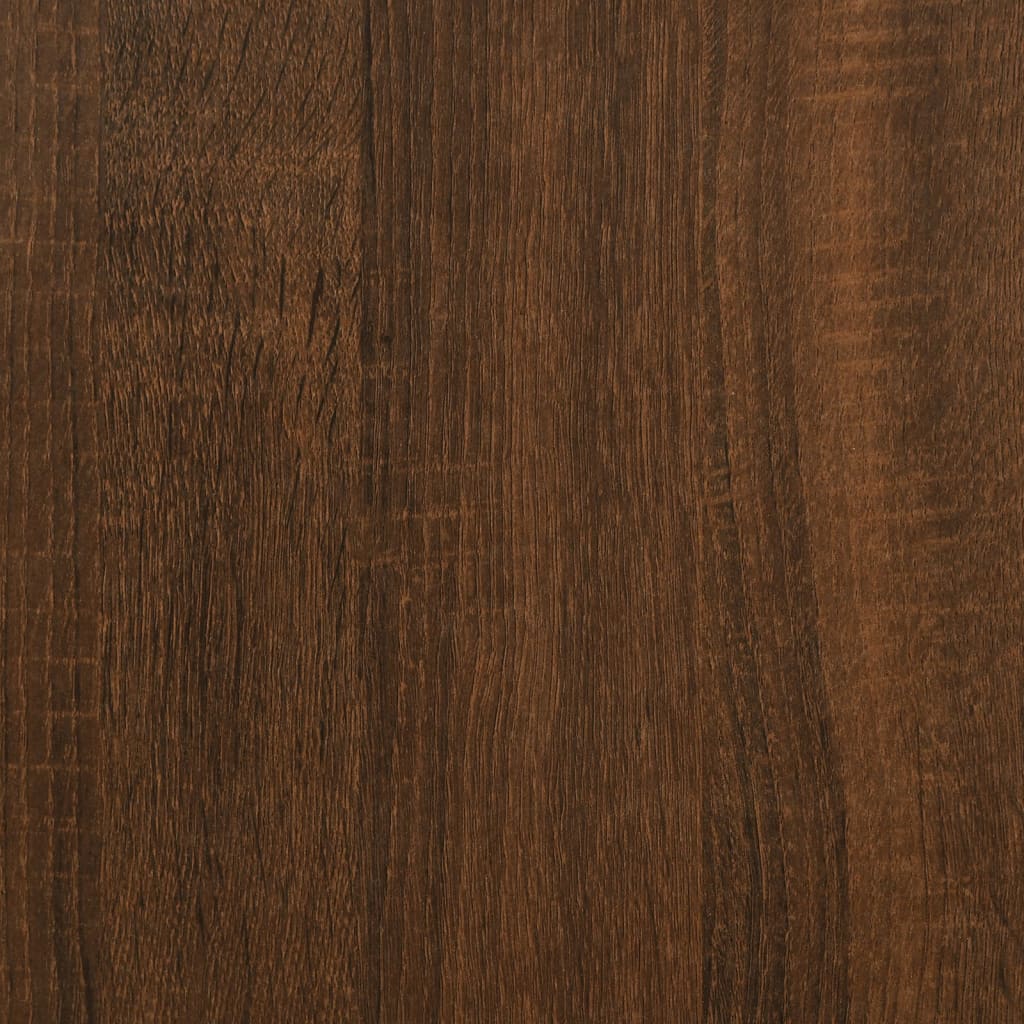 vidaXL barna tölgyszínű szerelt fa tálalószekrény 57 x 35 x 70 cm