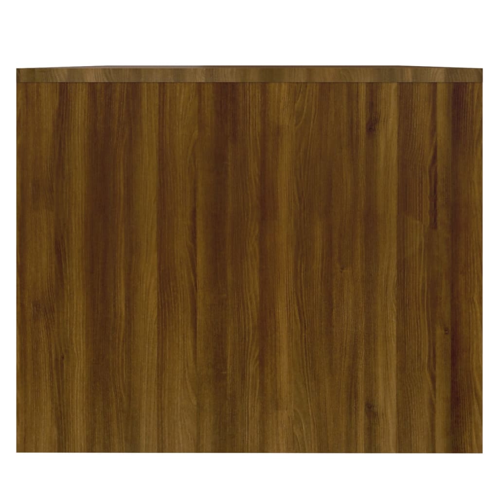 vidaXL barna tölgyszínű forgácslap dohányzóasztal 90 x 50 x 41,5 cm