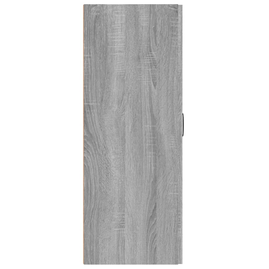 vidaXL szürke sonoma színű szerelt fa függőszekrény 69,5 x 34 x 90 cm