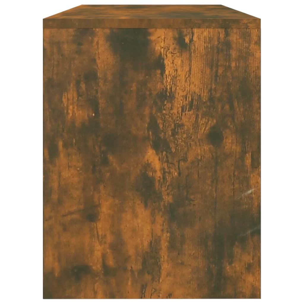 vidaXL füstös tölgyszínű szerelt fa fésülködőszék 70 x 35 x 45 cm
