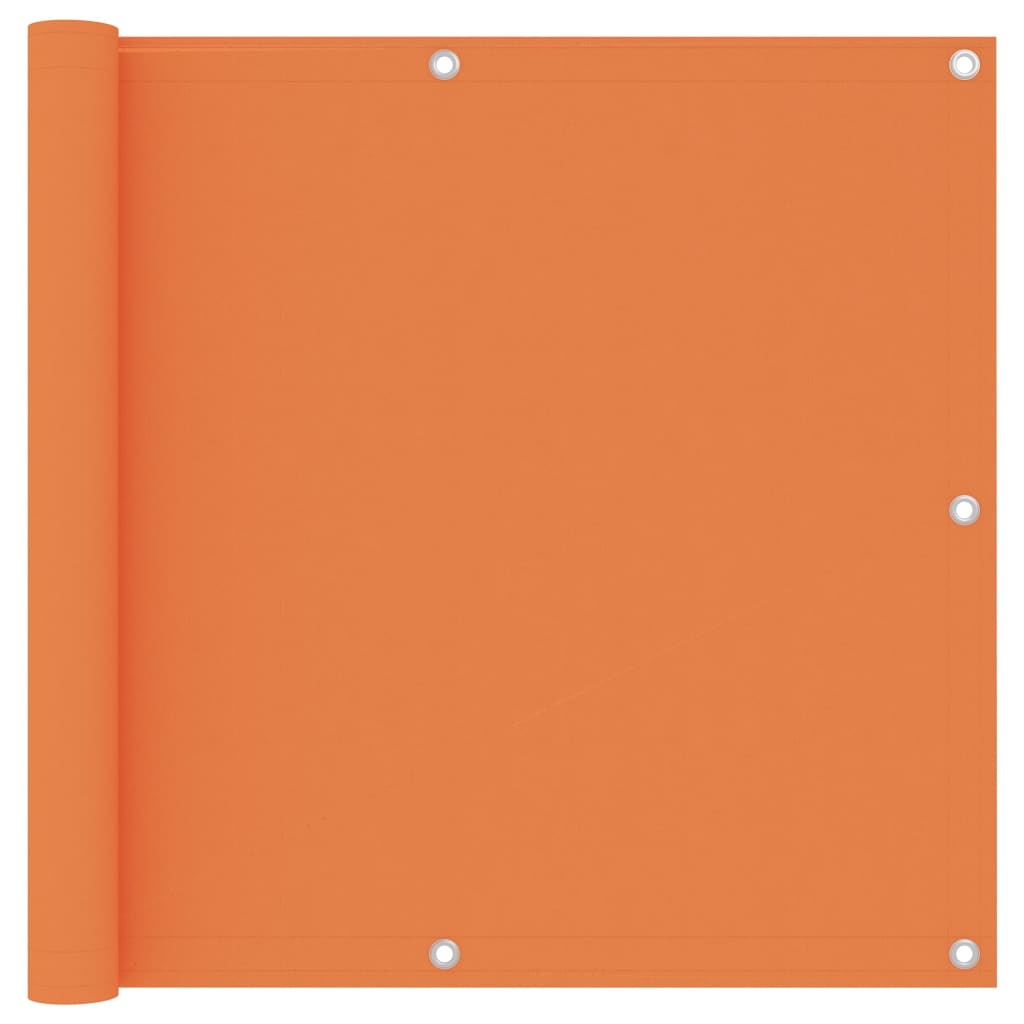 vidaXL narancssárga oxford-szövet erkélyparaván 90 x 600 cm