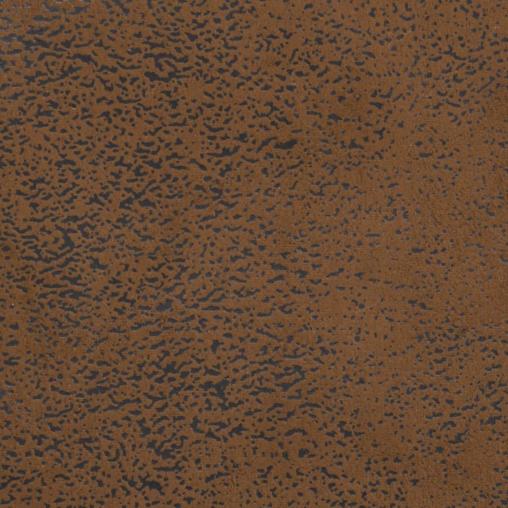 vidaXL 2 személyes barna szövet Chesterfield kanapé