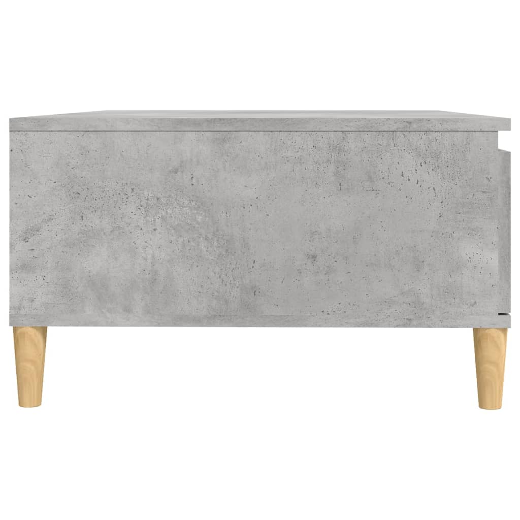 vidaXL betonszürke forgácslap dohányzóasztal 90 x 60 x 35 cm