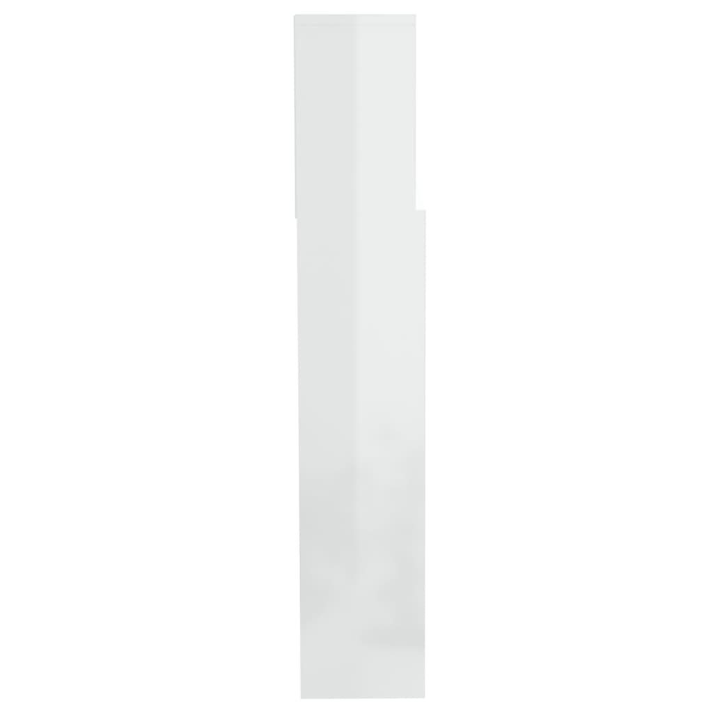 vidaXL magasfényű fehér áthidaló szekrény 200 x 19 x 103,5 cm