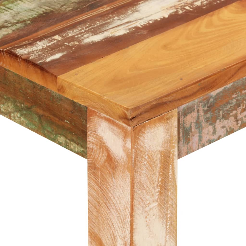 vidaXL tömör újrahasznosított fa bárasztal 112 x 55 x 108 cm