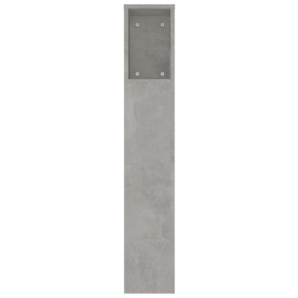 vidaXL betonszürke áthidaló szekrény 220x18,5x104,5 cm