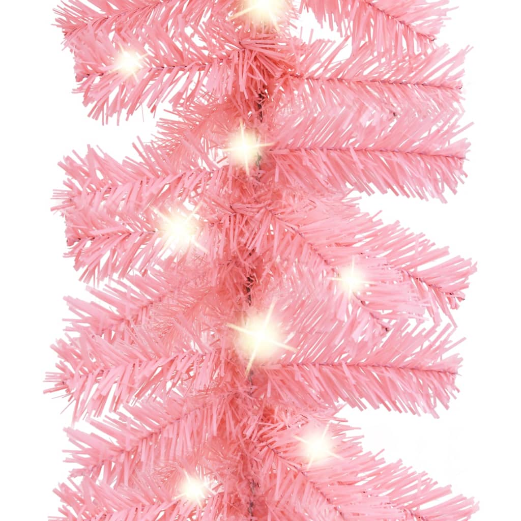 vidaXL rózsaszín LED-es karácsonyi füzér 20 m