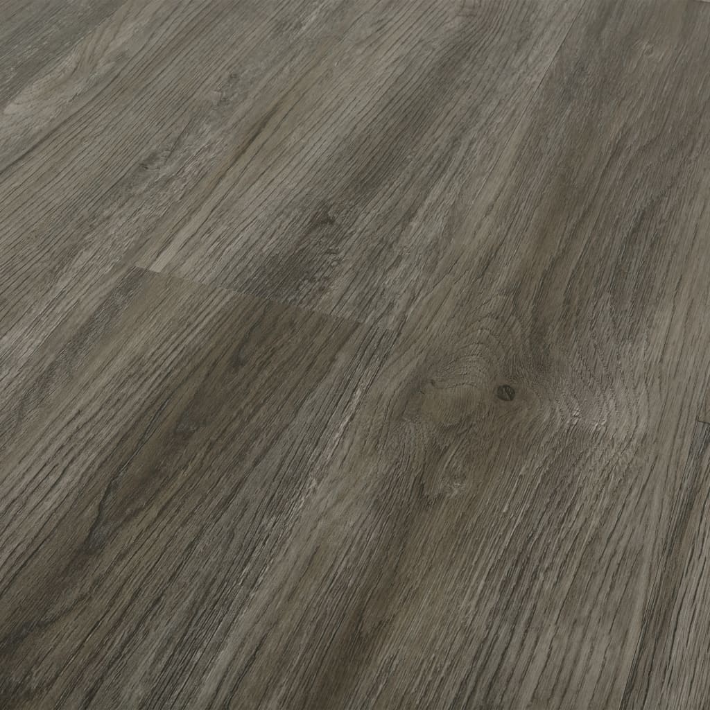 vidaXL szürke és barna öntapadós PVC padlódeszkák 4,46 m² 3 mm