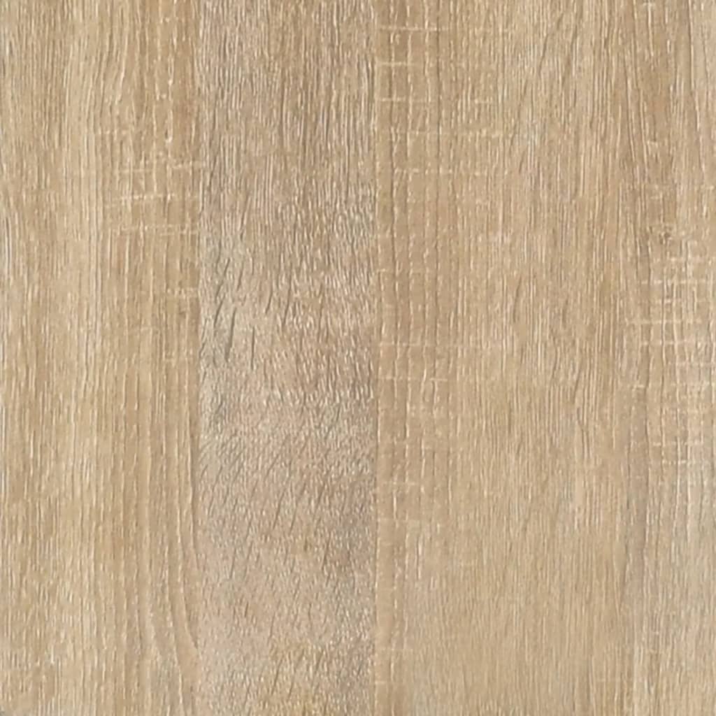 vidaXL sonoma-tölgy szerelt fa magasszekrény 34,5x34x180 cm