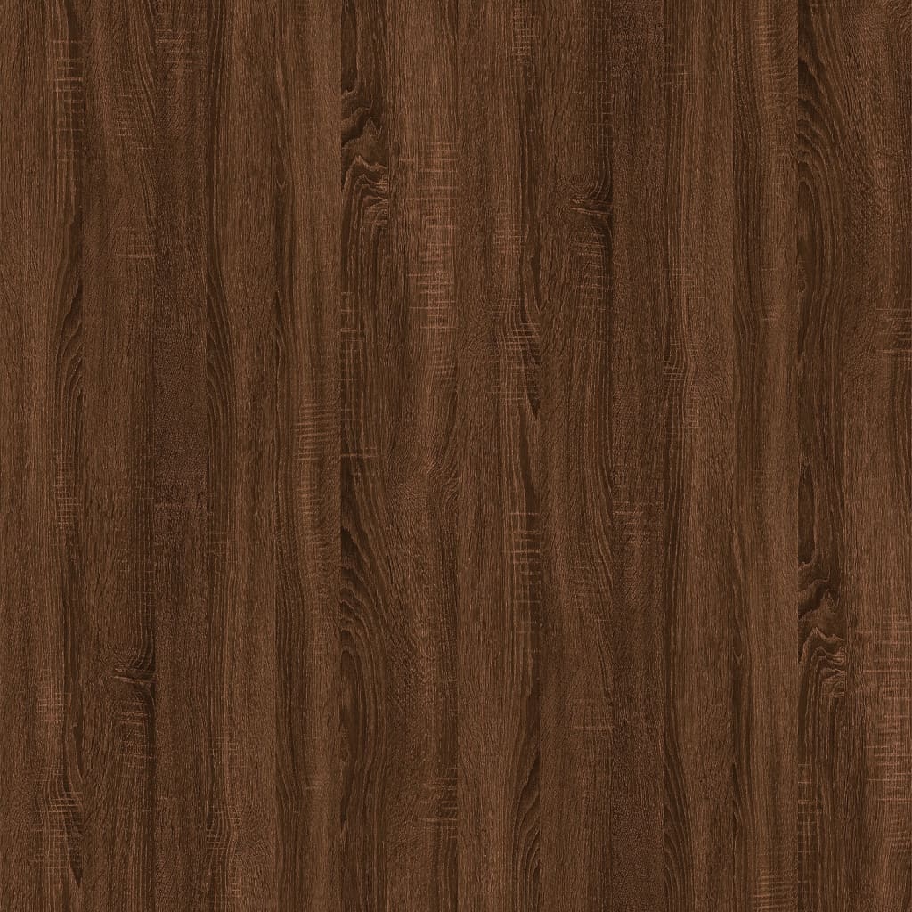 vidaXL barna tölgyszínű szerelt fa dohányzóasztal 60x44,5x45 cm