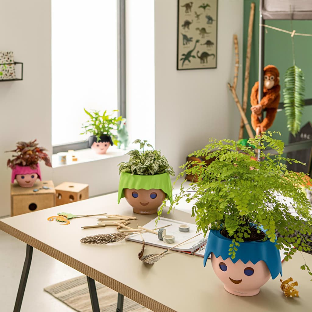 LECHUZA OJO ALL-IN-ONE almazöld asztali növénytartó